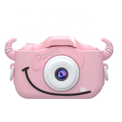 13.0 MP FHD 2 Inch IPS Screen mini video Kids Camera with soft silicone protection