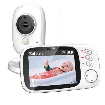 3.2 inch LCD Mnotor 2.4G HZ Digital Signal VB603 Wireless video baby monitor camera