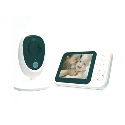 3.5 inch wireless Video Baby Monitor with Night Vision and Temperature Monitoring and Lullabies